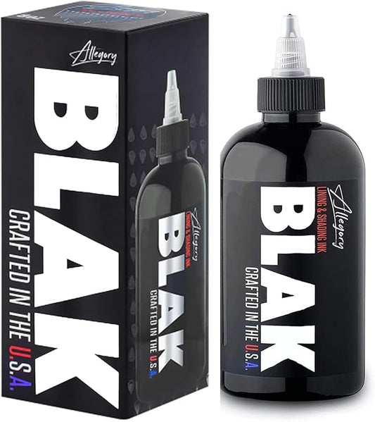 Allegory Blak Tattoo Ink 8oz