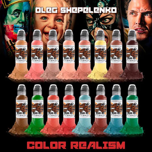 Oleg Shepelenko Realism Color Ink Set