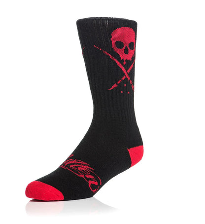 Standard Issue Socks Black/Red