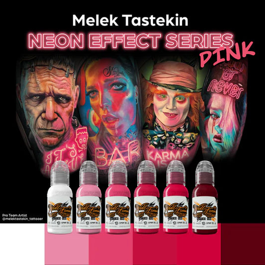 Melek Tastekin Pink Neon Effect Series