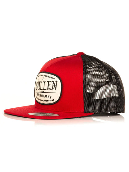 Snapback Mesh Hat - Red