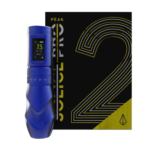 PEAK SOLICE PRO 2 WIRELESS TATTOO MACHINE - BLUE